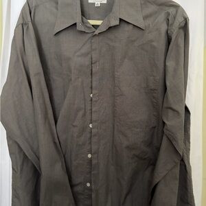 Men's Gray Dress Shirt